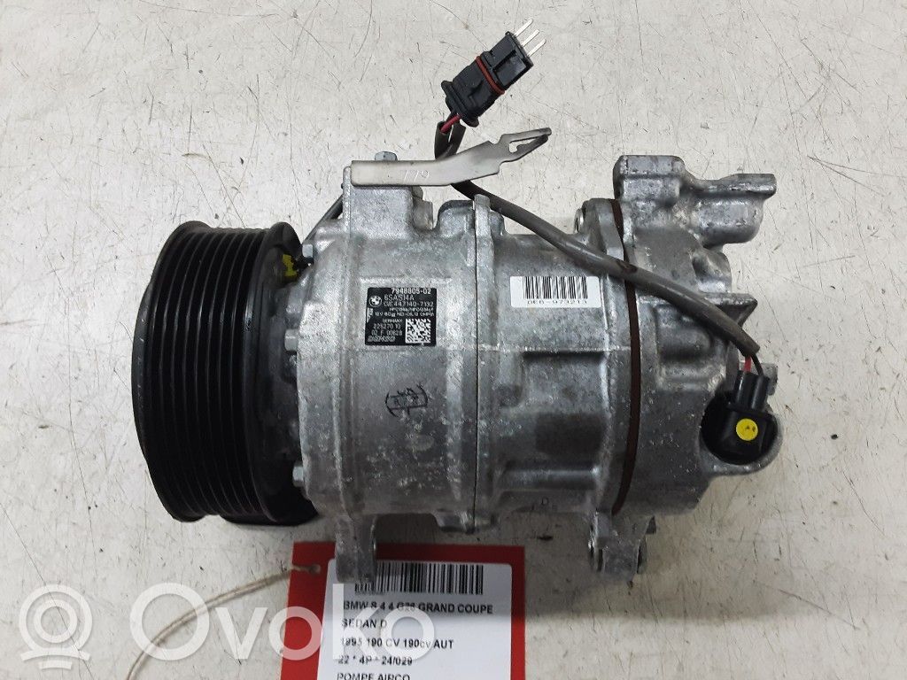 BMW 4 G22 G23 G24 G26 Kompresor / Sprężarka klimatyzacji A/C 