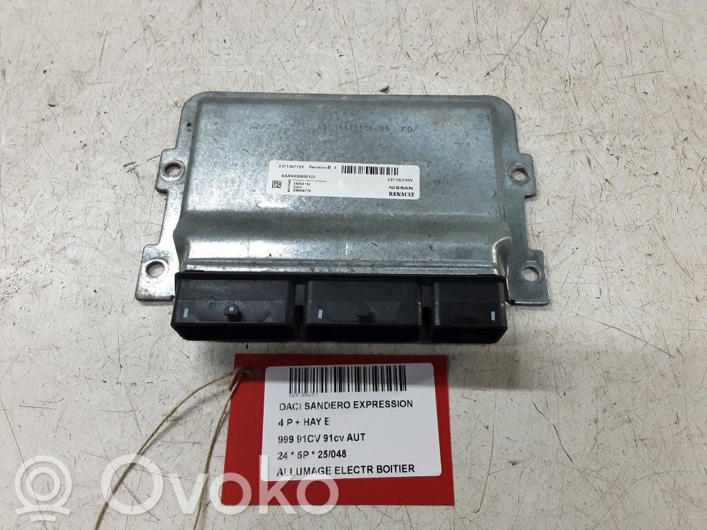 Dacia Sandero III Ignition amplifier control unit 