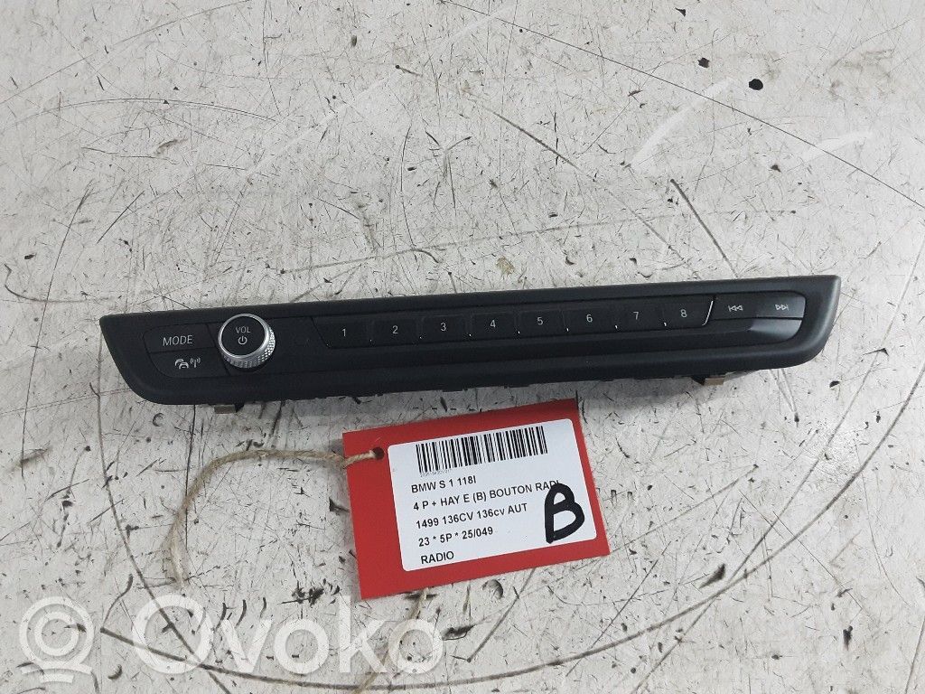 BMW 1 F40 Unidad delantera de radio/CD/DVD/GPS 