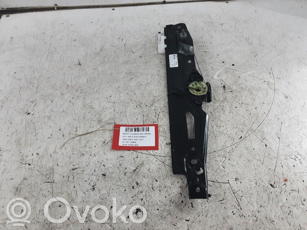 BMW X2 F39 Ręczny podnośnik szyby drzwi tylnych 