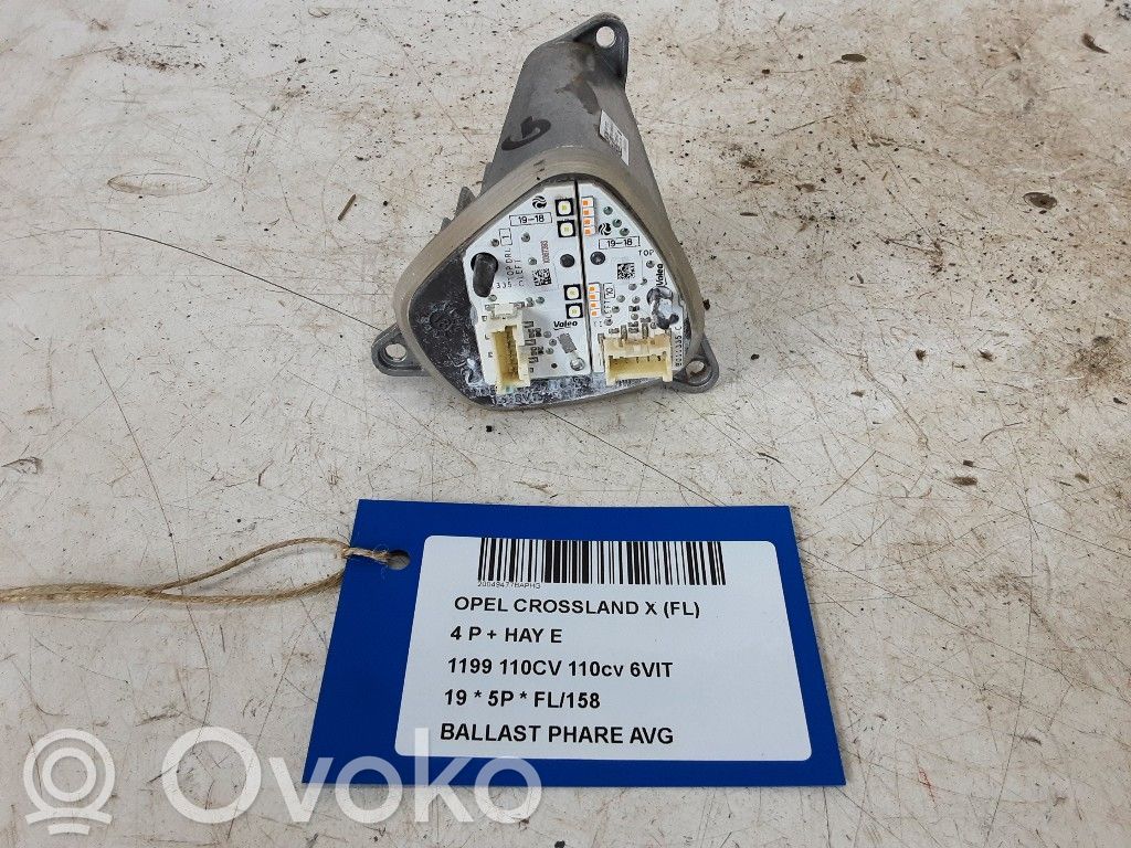 Opel Crossland X Ajovalojen virranrajoitinmoduuli Xenon 