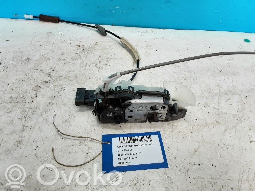 Citroen C4 Cactus Front door lock 