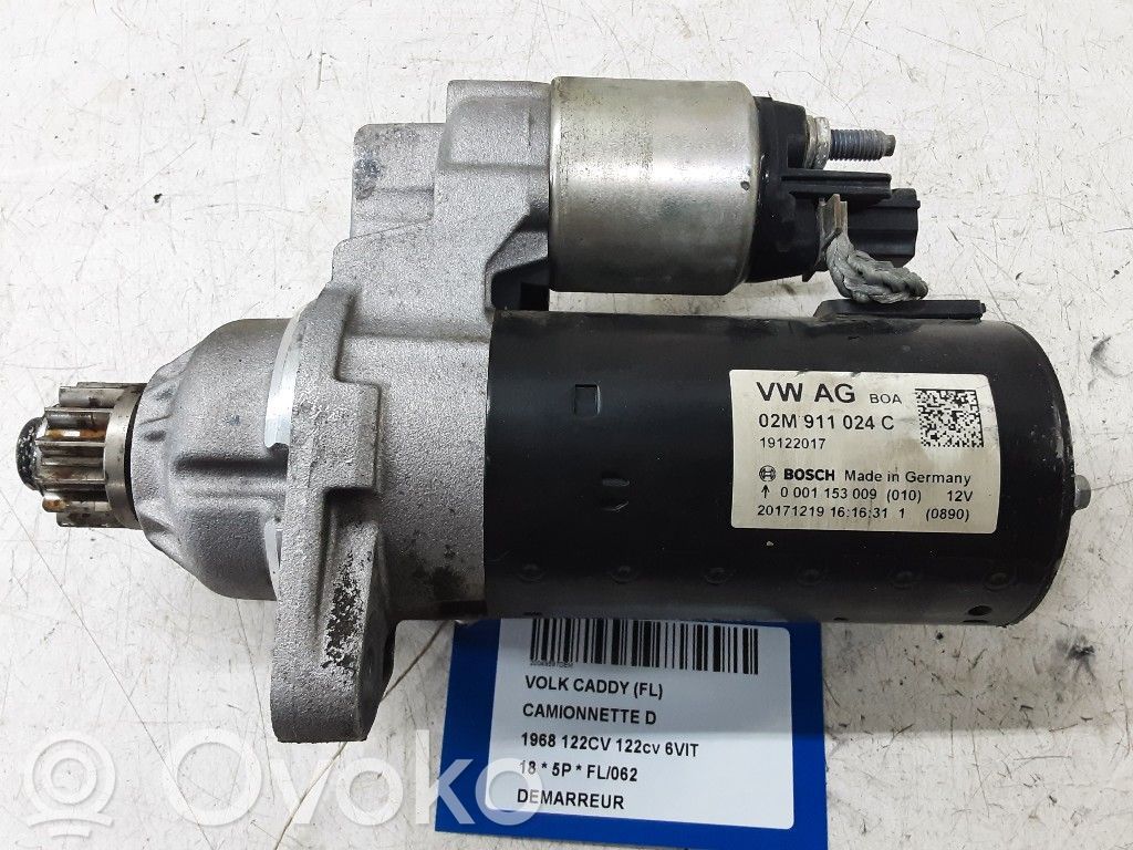 Motor de arranque   02M911024C,02M911024C