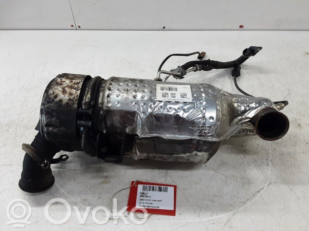 Citroen C4 II Filtr cząstek stałych Katalizator / FAP / DPF 