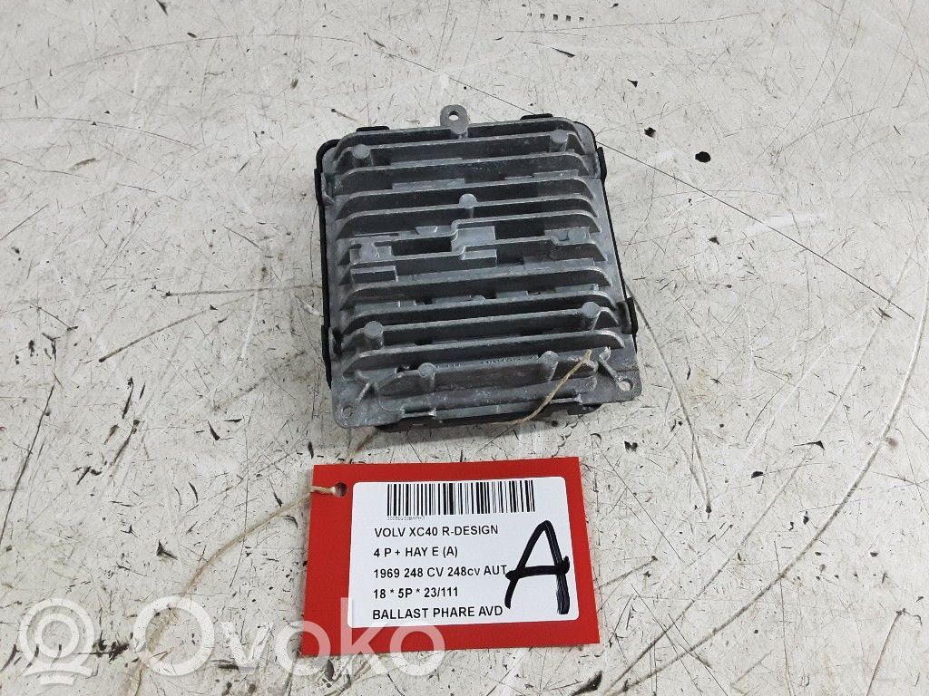 Headlight ballast module Xenon   31427776,31427776
