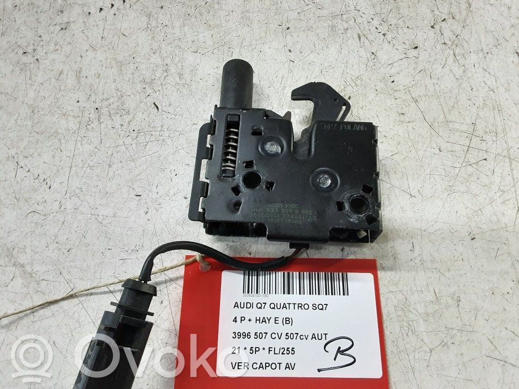 Serrure de capot   4M0823509B,4M0823509B