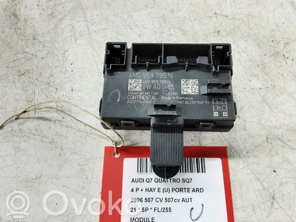 Other control units/modules   4M0959795N,4M0959795N