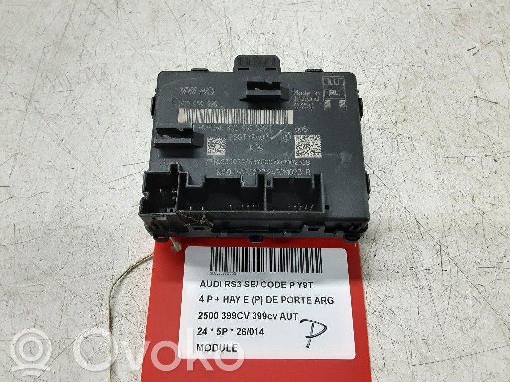 Autres unités de commande / modules   8W1959595D,8W1959595D
