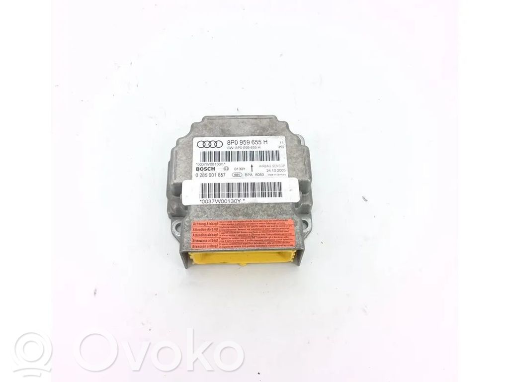 Audi A3 S3 8P Centralina/modulo airbag 