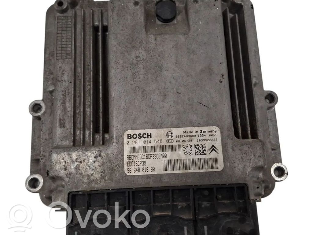 Lancia Phedra Injection control unit/module 