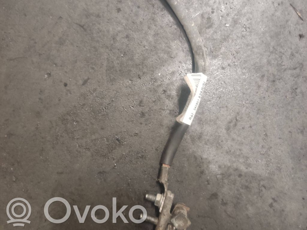 Negative earth cable (battery)   2358,801526R