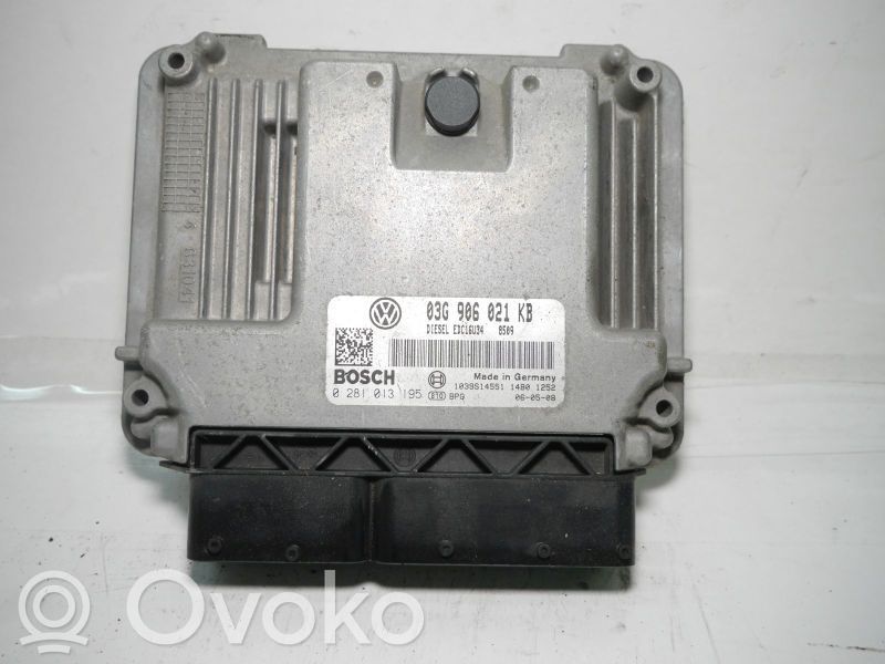 Unitate/modul de control motor   03G906021KB,03G906021KB