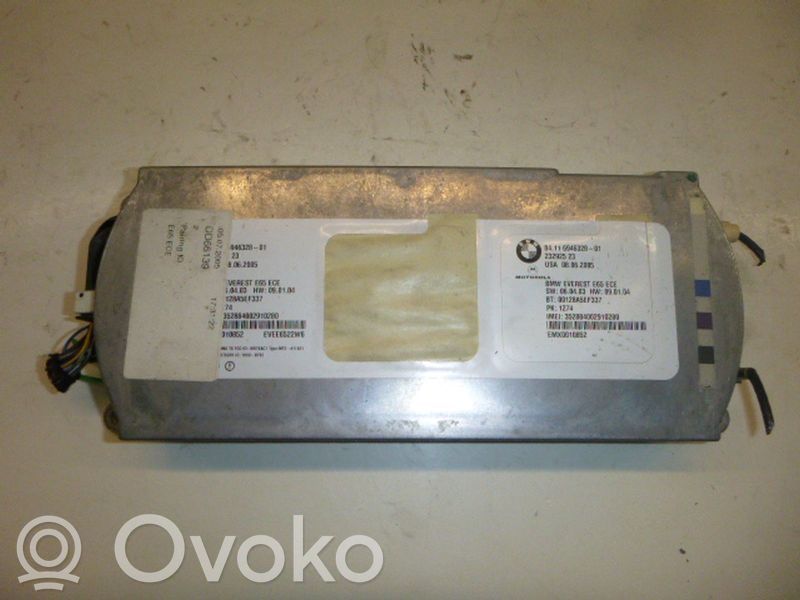 BMW 7 E65 E66 Kiti valdymo blokai/ moduliai 