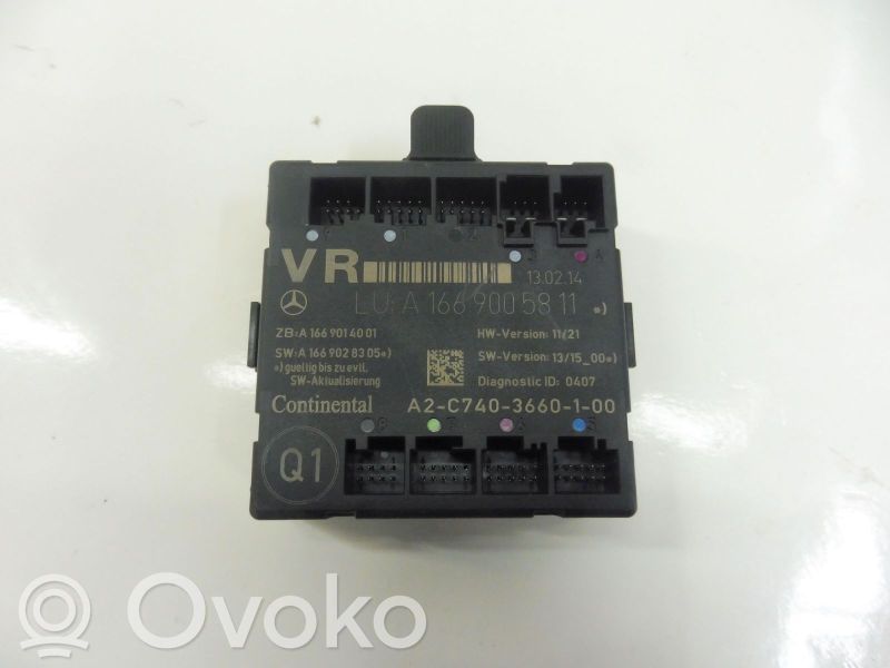 Mercedes-Benz B W246 W242 Unité de commande / module de verrouillage centralisé porte
