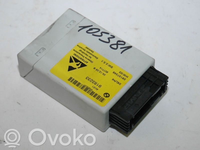 Other control units/modules   9183233,9183233