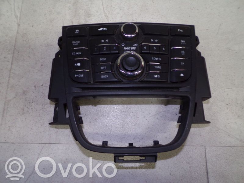 Opel Astra J Mando de control del sonido 