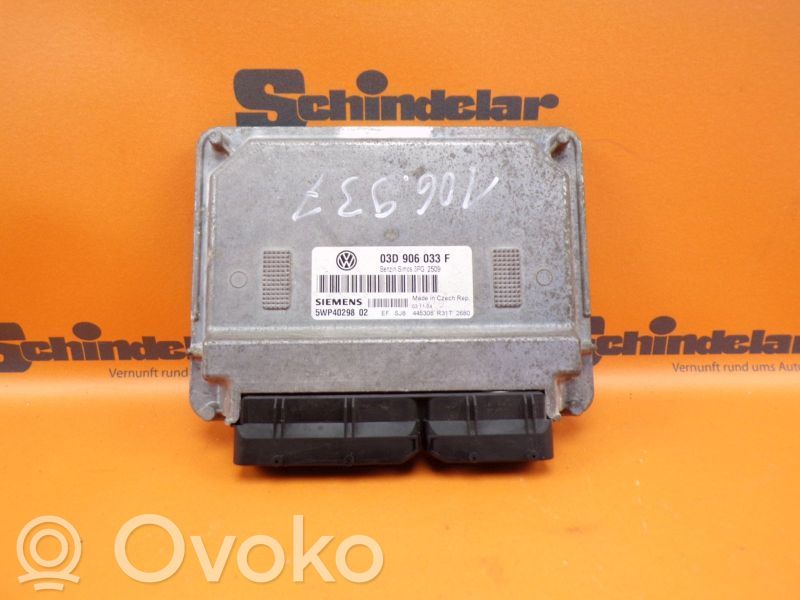 Centralina/modulo del motore   03D906033F,03D906033F