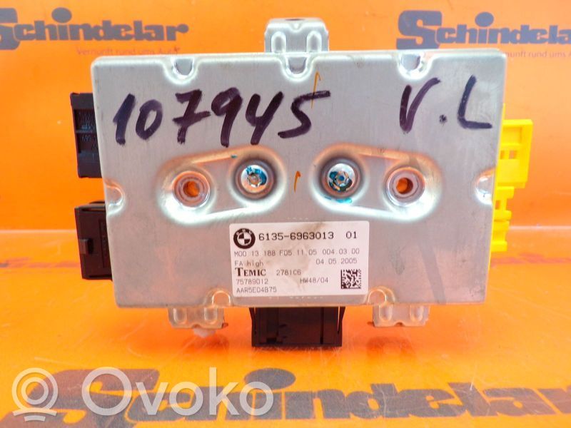 BMW 5 E60 E61 Unidad de control/módulo del bloqueo de puertas 