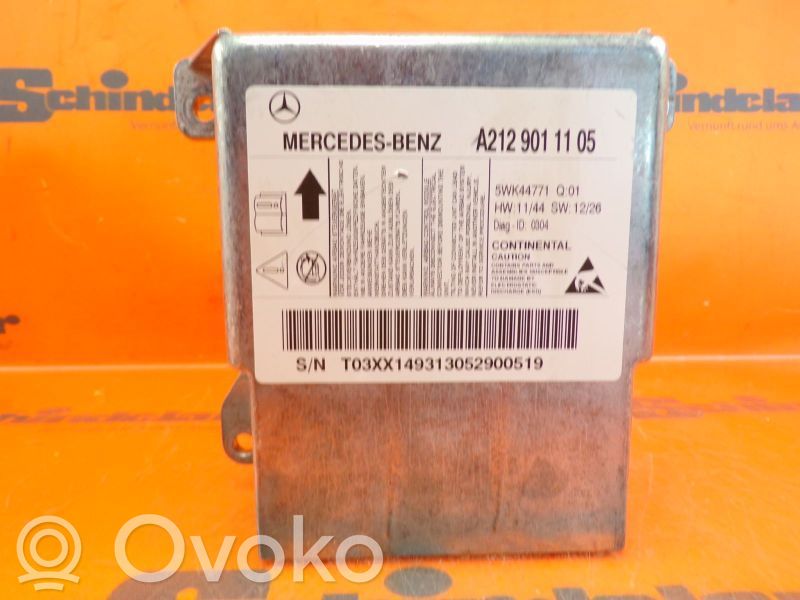 Sterownik / Moduł Airbag   A2129011105,A2129011105