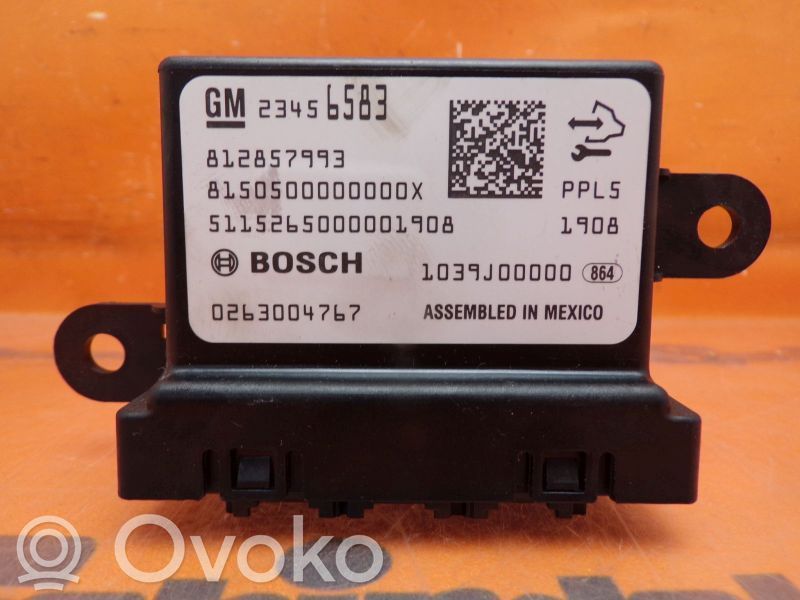 Opel Meriva B Unidad de control/módulo PDC de aparcamiento 