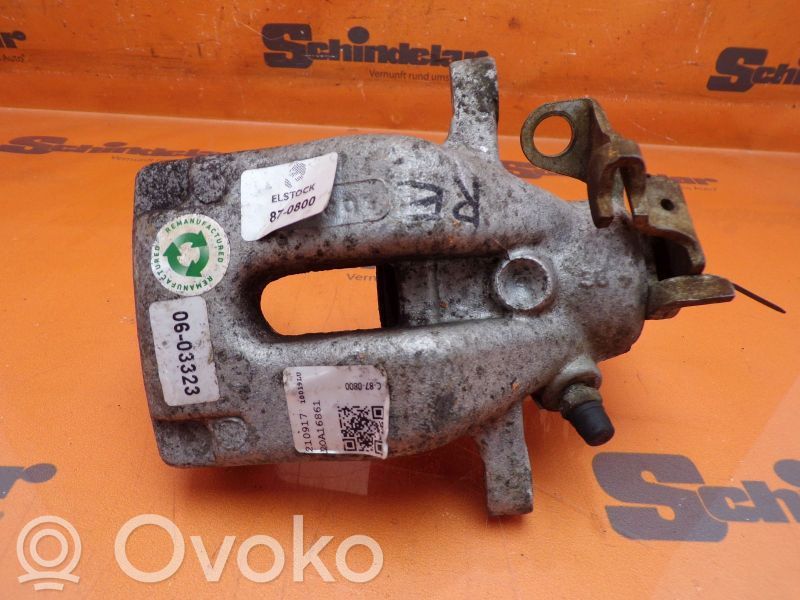 Citroen C4 I Pinza del freno posteriore 