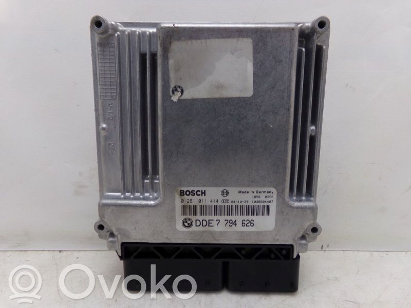 Engine control unit/module   7794626,0281011414,0281011414,7794626