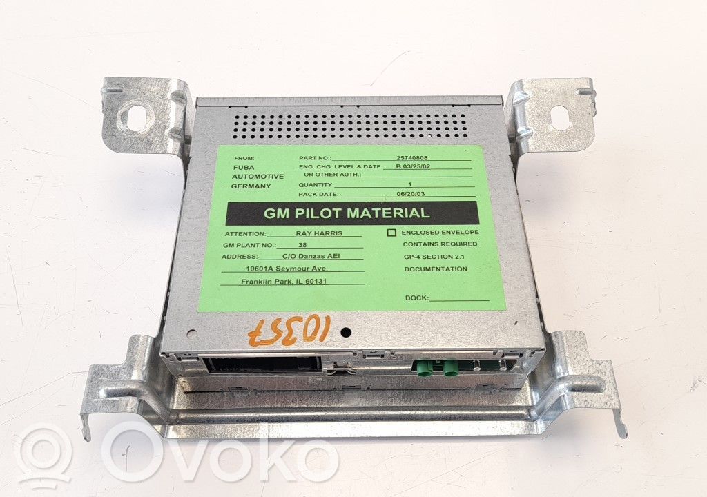 Other control units/modules   25740808