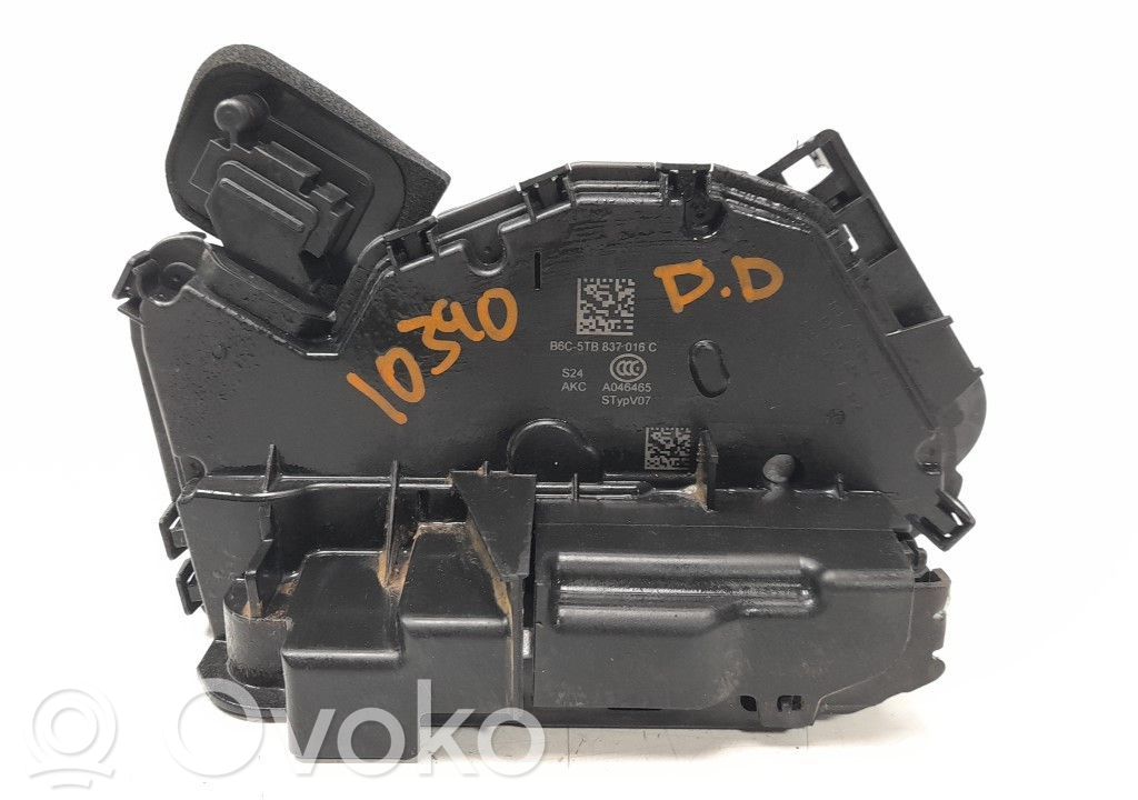 Front door lock   B6C5TB837016C