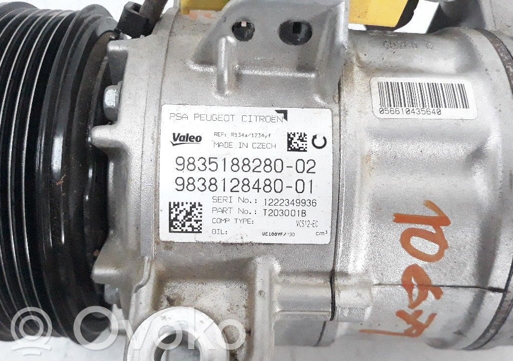 Opel Grandland X Compresor (pompă) aer condiționat (A/C) 