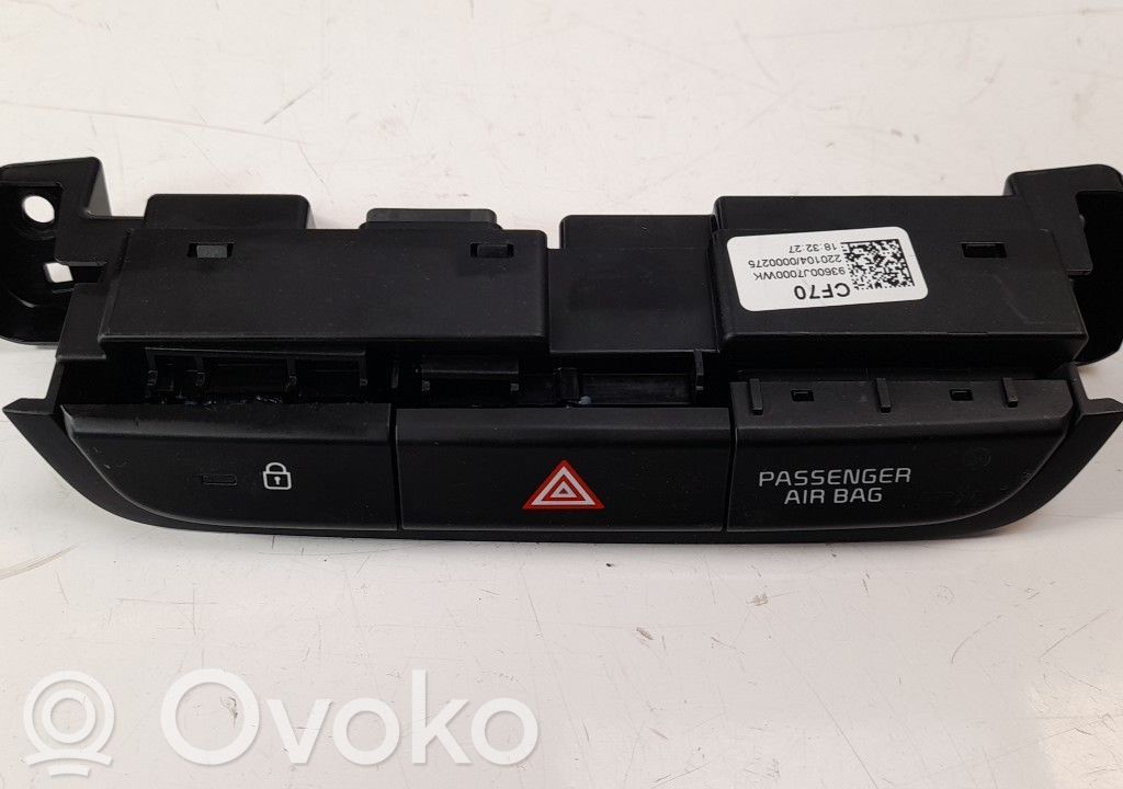Botón interruptor de luz de peligro   93600J7000WK,93600J7000WK