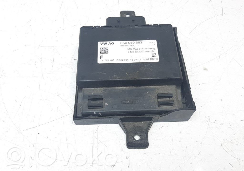 Alte unități/module de control   8K0959663