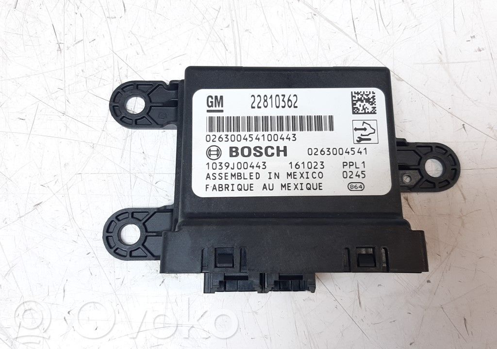 Autres unités de commande / modules   22810362