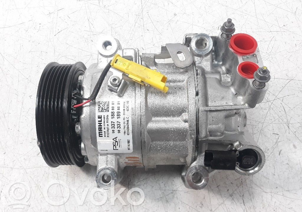 Opel Astra K Klimakompressor Pumpe 