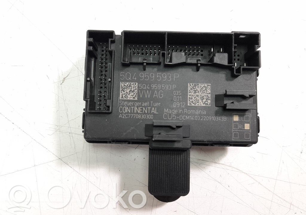Module confort   5Q4959593P