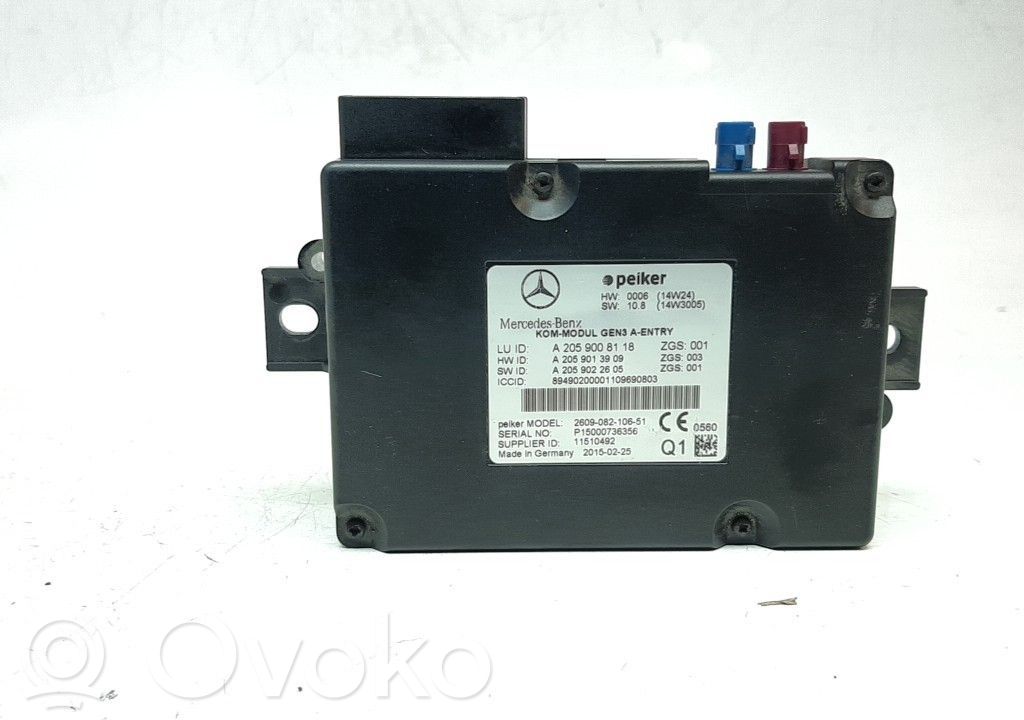 Mercedes-Benz B W246 W242 Altre centraline/moduli