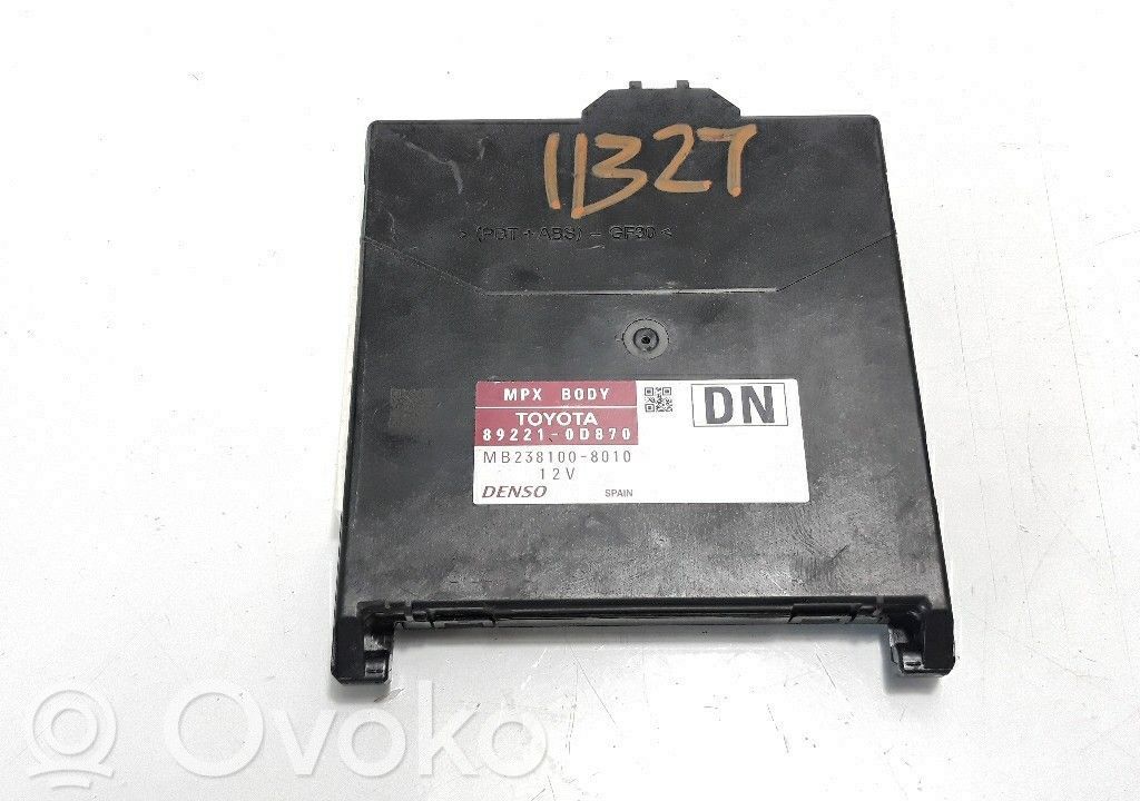 Toyota Yaris Altre centraline/moduli 