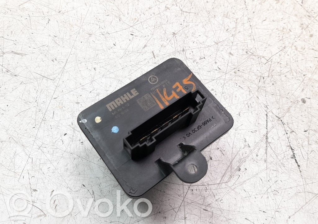 Peugeot 208 II Motor aerotermă/rezistor ventilator 