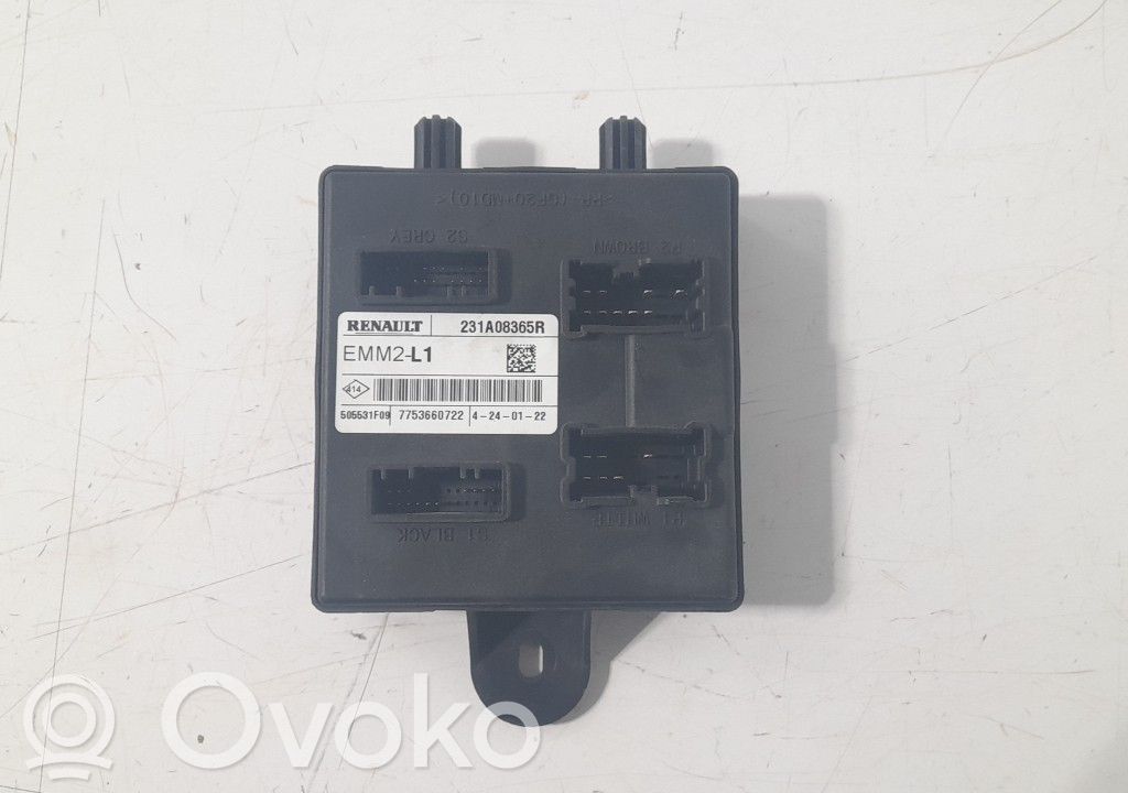 Otras unidades de control/módulos   231A08365R