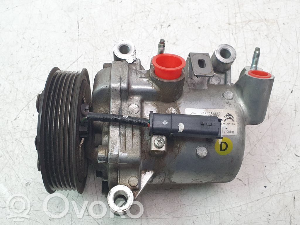 Compresor (bomba) del aire acondicionado (A/C))   9810349980
