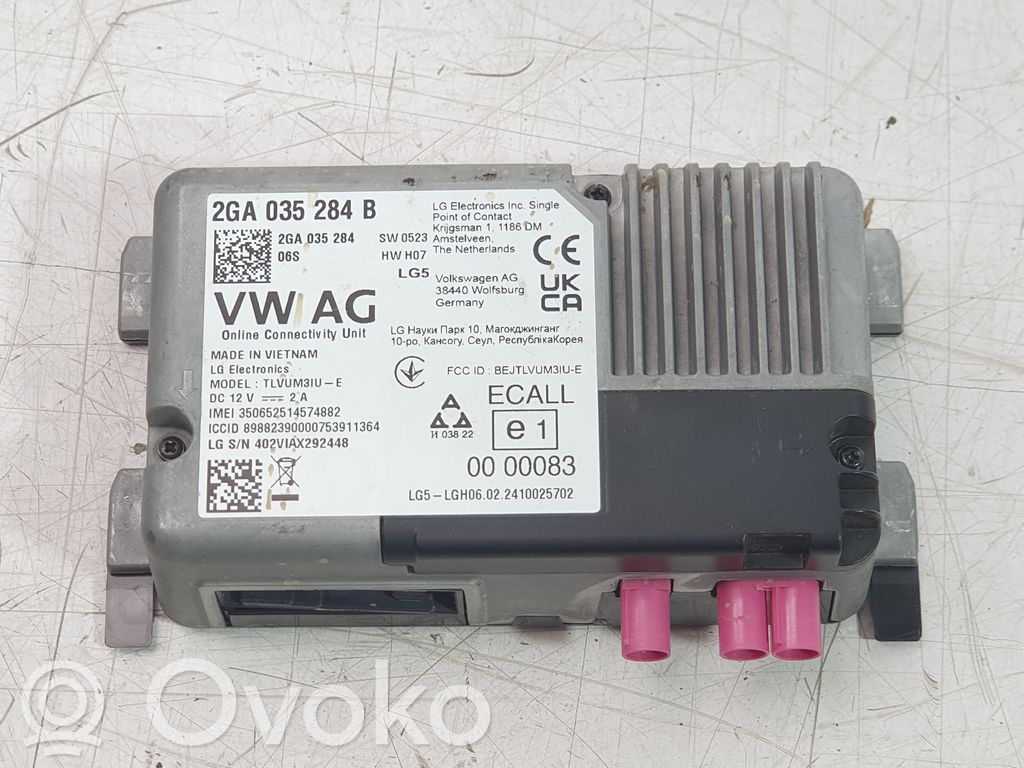 Otras unidades de control/módulos   2GA035284B