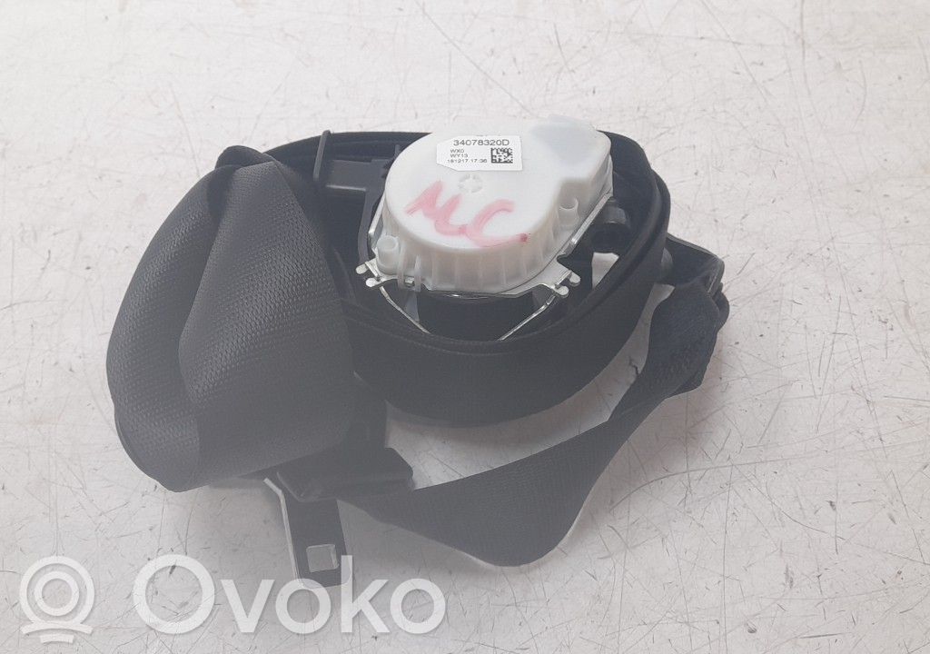 BMW 3 F30 F35 F31 Cintura di sicurezza anteriore 
