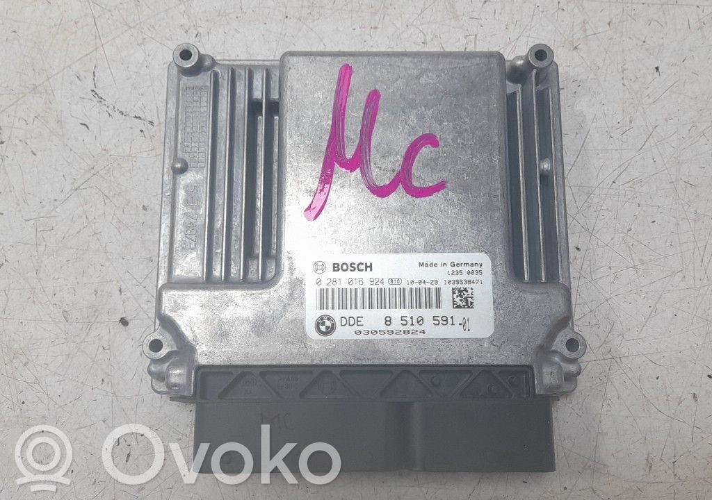 BMW X1 E84 Calculateur moteur ECU 