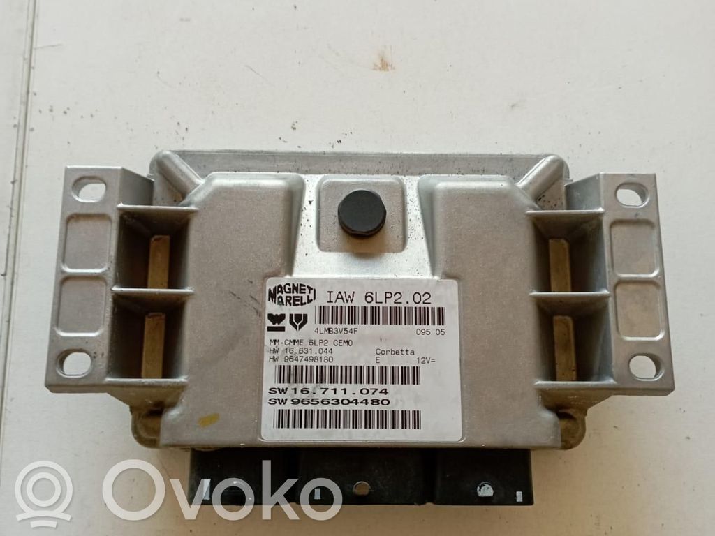 Engine control unit/module   IAW6LP202,IAW6LP202