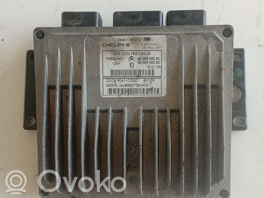 Citroen C3 Unidad de control/módulo del motor 
