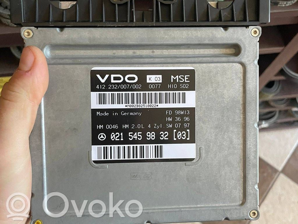 Engine control unit/module   0215459832