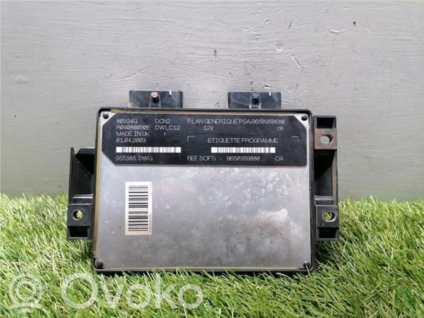 Peugeot 206 Komputer / Sterownik ECU silnika 