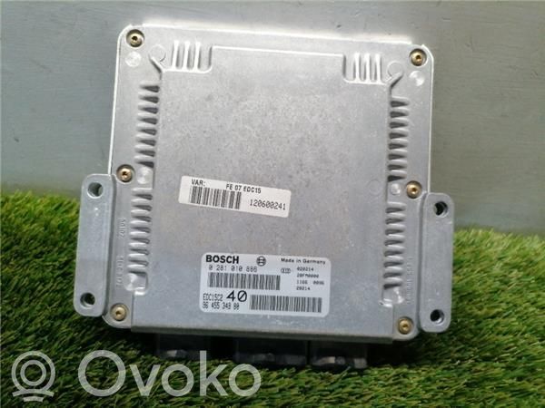 Engine control unit/module ECU   281010886,9645534980