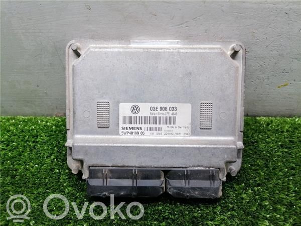 Volkswagen Polo IV 9N3 Komputer / Sterownik ECU silnika 