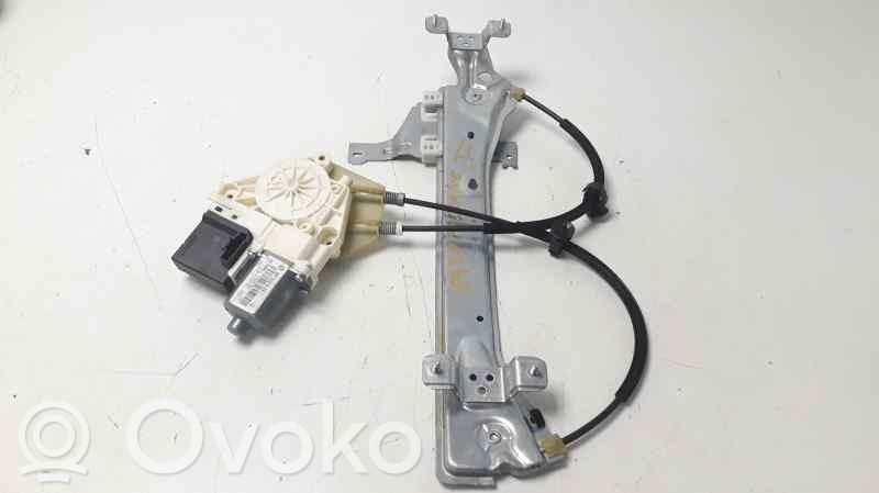 Renault Megane III Mechanizm podnoszenia szyby tylnej bez silnika 