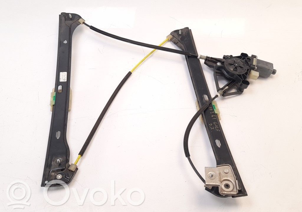 Volkswagen Golf SportWagen Manualny podnośnik szyby drzwi przednich 